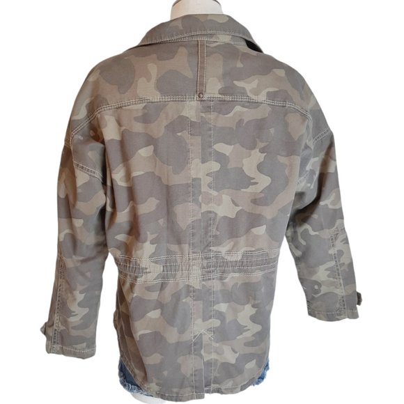 Marrakech Anthro Camo Utility Jacket SZ XS - Picture 7 of 13